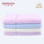 小米米minimoto竹纤维宝宝大毛巾被新生儿超柔软浴巾1条装120*60cm(紫色)