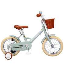 永 久 （FOREVER）儿童自行车男女款小孩单车脚踏车儿童自行车宝宝童车14寸/16寸 复古款自行车(灰色 14寸)