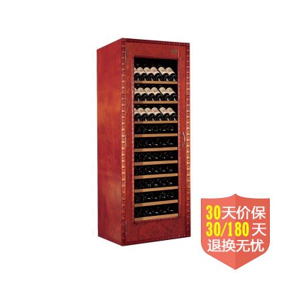 美晶（Raching）MS700酒柜410升100-120瓶简约实木压缩机制冷恒温红酒酒柜