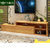卡富丹家具 榉木电视组合柜 现代客厅多功能储物柜 全实木伸缩电视柜KF406(默认)