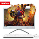 联想(Lenovo)AIO-300 23英寸家用办公一体机电脑 I3-6006u 4G 500G 集成显卡 win10(白色)