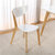匠林家私北欧实木餐桌椅组合家用长方形饭桌现代简约小户型餐桌子(白色 餐椅)