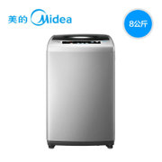 美的（Midea）MB80-1020WS 8公斤全自动波轮洗衣机（银白）
