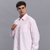 圣大保罗专柜*男装纯色商务休闲长袖衬衫PS8WH015(粉色 42(XL)175/92B)