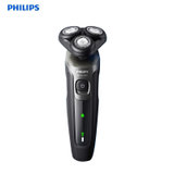 飞利浦（Philips） 电动剃须刀S5166 全身水洗刮胡刀 三刀头胡须刀 智能剃须 多功能理容 5分钟快速充电(黑色 热销)