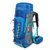 公狼户外登山包旅行背包男女双肩包防水旅游野营徒步包45+10L(蓝色)