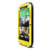 酷玛特（COOMAST）HTC M8三防壳 三防保护壳 金属壳钢化玻璃膜防暴壳 直板(黄色)