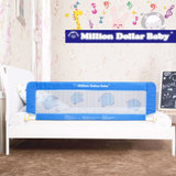 美国MDB床栏婴幼儿安全护栏儿童床围栏大床挡板 乐乐动物系列 送Y带(1.5米大象)