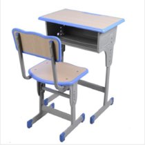 学校课桌椅LY-KZY01中小学单人课桌椅(默认)