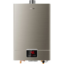 海尔(Haier) JSQ24-UT(12T) 12升 天然气热水器精准控温智能宽频恒温技术拉丝铂金彩钢板（银色)