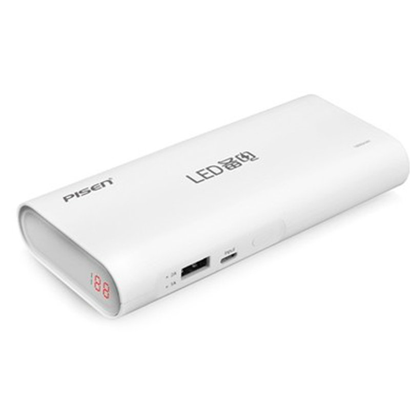 【品胜LED备电移动电源/充电宝标配+1A充电器图片】品胜(PISEN)移动电源 LED备电10000mAh LED 显示电量 大容量充电宝(标配+1A充电器)图片大全,高清图片时尚款式搭配【价格 品牌 报价】-国美开成数码专营店