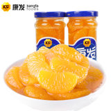 KF/康发平邑特产糖水桔子罐头248克*6瓶新鲜蜜桔制作包邮