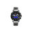 TVG 双显男士手表电子表精钢手表运动防水学生夜光大表盘钢带男表(黑色 正品保证)