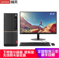 联想(Lenovo)扬天商用T4900D台式电脑 I5-7400 8G 1T 2G独显 DVD刻录 可以装win7系统(店铺定制1T+256G固态 21.5英寸窄边框)