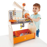 Hape儿童物理探索木制DIY拆装实验台 4岁+E3028 国美超市甄选
