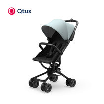 Qtus昆塔斯Q8溜娃神器婴儿推车轻便折叠多功能伞车儿童口袋车(Q8铅青色)