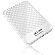威刚（ADATA）漾彩系列SH02Mini 2.5寸移动硬盘（白色）（1TB）