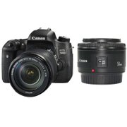 佳能（Canon）EOS760D 双镜头套装（EF-S 18-135mm f/3.5-5.6 IS+EF 50mm f/1.8 II）
