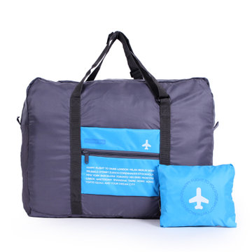 有乐旅游出差用品飞机大容量行李箱包手提可折叠多功能便携旅行收纳袋zw9030(蓝色)