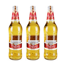 百威纯生啤酒500ml*6瓶国产玻璃瓶装啤酒小麦熟啤酒(500ml*6瓶)