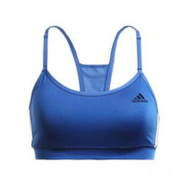 adidas 阿迪达斯 训练 女子 运动胸衣 AJ6574 AJ6575(蓝色 L)