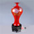 中国龙瓷德化白瓷 *陶瓷工艺品瓷器 陶瓷艺术花瓶礼品摆件 39cm美人瓶-红（花开富贵）ZGH0203