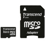 创见（Transcend）8GB Class10 TF存储卡（Class4规格、高速SD卡、大存储容量、符合RoHS规范)