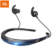 JBL UA Flex 安德玛联名无线蓝牙运动耳机 可调节颈挂式项圈式耳机 音乐跑步耳机耳麦耳塞 黑色(黑色)