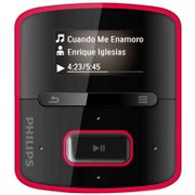 飞利浦 SA3RGA04RS/93 MP3数码播放器（红色）（4G）