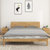 佐菲亚 北欧实木床1.5米1.8米主卧双人床小户型橡胶木经济单人婚床(单床+椰棕床垫 1.5米)