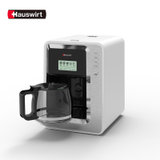 海氏HC66美式咖啡机家用小型迷你全自动研磨一体现磨煮咖啡壶商用 豆粉两用 高温闷蒸口感更香醇(银色)