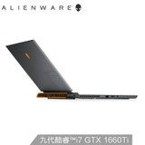 外星人Alienware m17 ALW17M-R4725 17.3英寸眼球追踪游戏笔记本电脑 九代i7-9750H(4G内存/256G固态/定制)