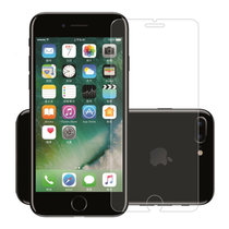 2片苹果iphone8/8plus/X/7/7plus/6/6s/6splus 钢化膜 玻璃膜手机贴膜屏幕保护膜手机膜(钢化前膜 iPhone8 Plus)