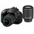 尼康（Nikon）D5300 双镜头套机 （AF-S 18-55mm 防抖+AF-S 55-200防抖）(套餐三)