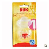 德国进口NUK婴儿宝宝印花安抚奶嘴（1号0-6个月）单个装