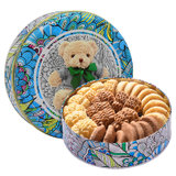 东望洋四味曲奇饼干320g （进口黄油）零食休闲孕妇儿童网红小熊礼盒