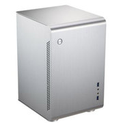 乔思伯（JONSBO）U2 ITX机箱 全铝 银色 支持标准大电源