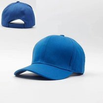 帽子男韩版潮流夏季帽子女学生太阳帽百搭时尚棒球帽防晒鸭舌帽(光板蓝色 帽子+口罩)