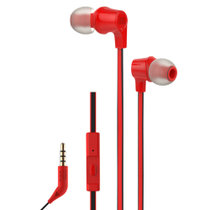 JBL T120A 立体声入耳式耳机 红 手机音乐耳机 游戏耳机 耳机耳麦 带麦可通话