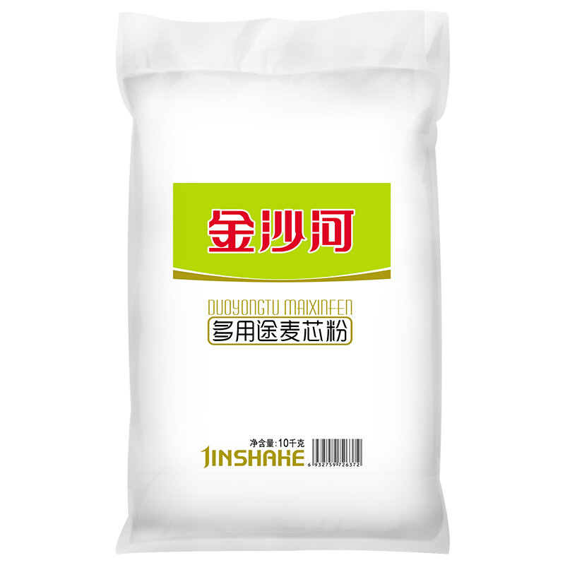 金沙河面粉10kg多用途麦芯粉馒头包子饺子多用面粉