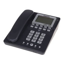 飞利浦（PHILIPS)  CORD292来电显示电话机（蓝色）（70组贵宾号码，通话音乐保留功能，屏幕背光）