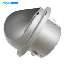 松下（Panasonic）新风系统圆形方形户外管罩不锈钢外墙风帽抽油烟机防雨防虫雨帽风帽管罩(FV-MGX150PC带防虫网(直径150mm))