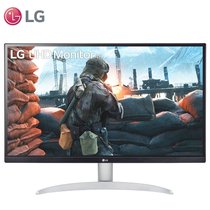 LG 27UP600 27英寸4K显示器高清台式机颜色校准IPS液晶屏幕广色域10bit HDR400设计制图家用办公(黑 版本1)