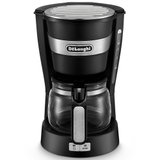 德龙（Delonghi） ICM14011 咖啡机 美式滴漏半自动咖啡壶 家用泡茶机 玻璃咖啡壶 时尚黑