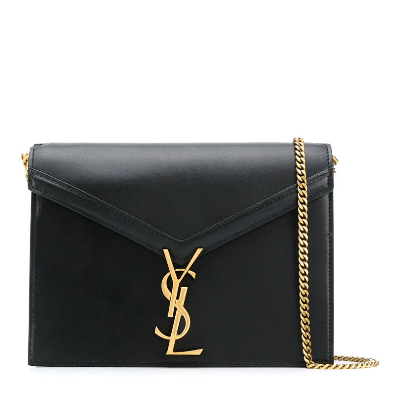ysl女士黑色小牛皮单肩包5327500sx0w1000黑色时尚百搭