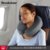 美国brookstone U型枕自动膨胀颈部 旅行枕 飞机便携枕靠枕