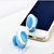 耳宝双耳无线蓝牙耳机4.1 手机通用型运动迷你蓝牙耳机(蓝色 官方标配)
