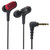 铁三角(audio-technica) ATH-CKB70 入耳式耳机 舒适贴耳 造型时尚 平衡动铁 红色