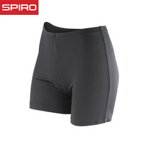 spiro 运动短裤瑜伽短裤女紧身跑步健身速干休闲薄款短裤S283F(黑色 3XL)
