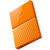 西部数据（WD）My Passport 2TB 2.5英寸 活力橙 移动硬盘 WDBYFT0020BOR